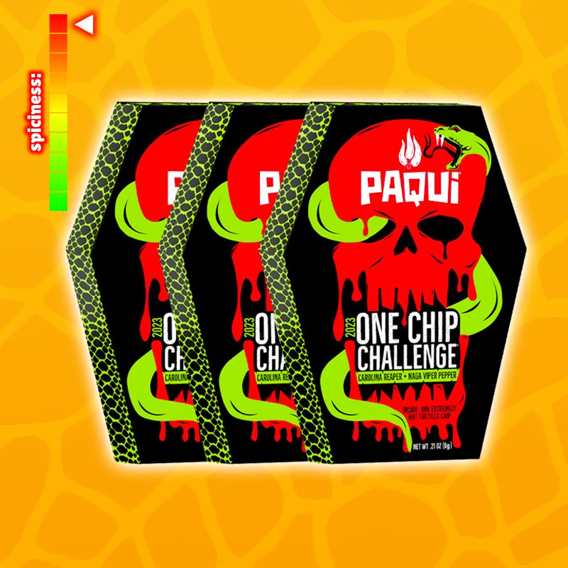 Pack Of 3 One Chip Challenge (2023)